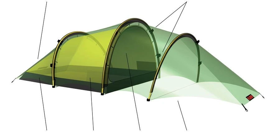Hilleberg Anjan GT 2 Person Tent - Image 6