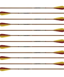 Easton Axis Traditional Half-Dozen Arrows W/ 5" Feathers