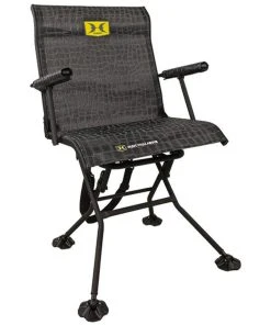 Hawk Stealth Spin Ground Blind Chair