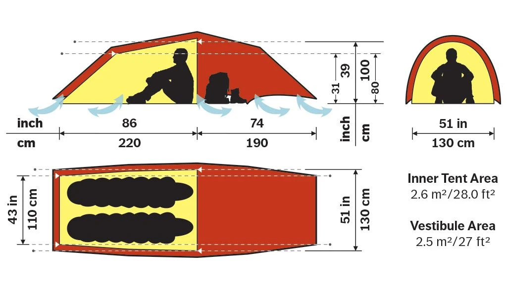 Hilleberg Anjan GT 2 Person Tent - Image 5