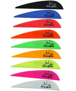 Hush AAE Hybrid 26 Arrow Vanes - 40 Pack