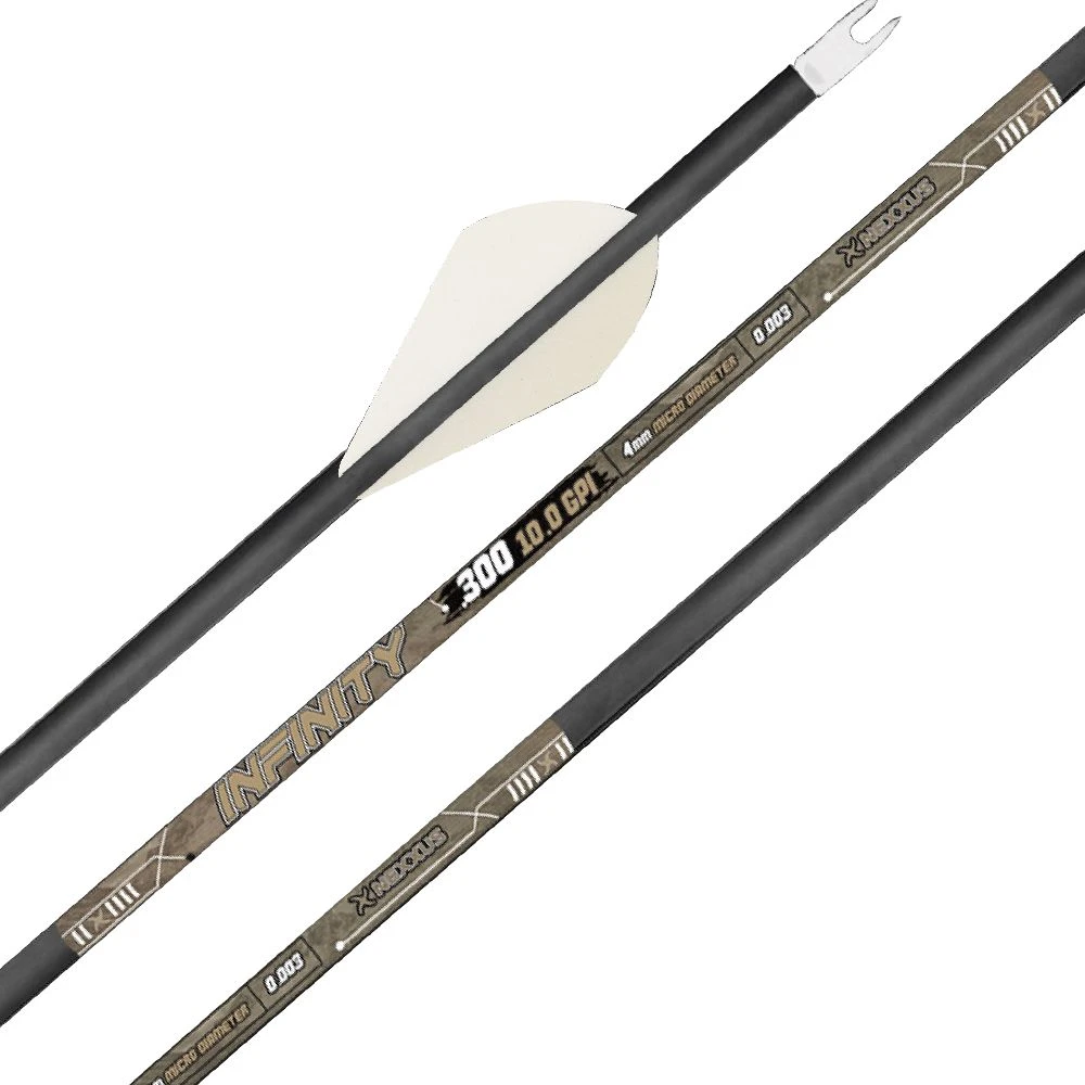 Nexxus Bowhunting Infinity Half Dozen Fletched Arrows