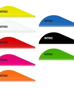 Pine Ridge Archery Nitro 2.0 Vanes – 100 Pack