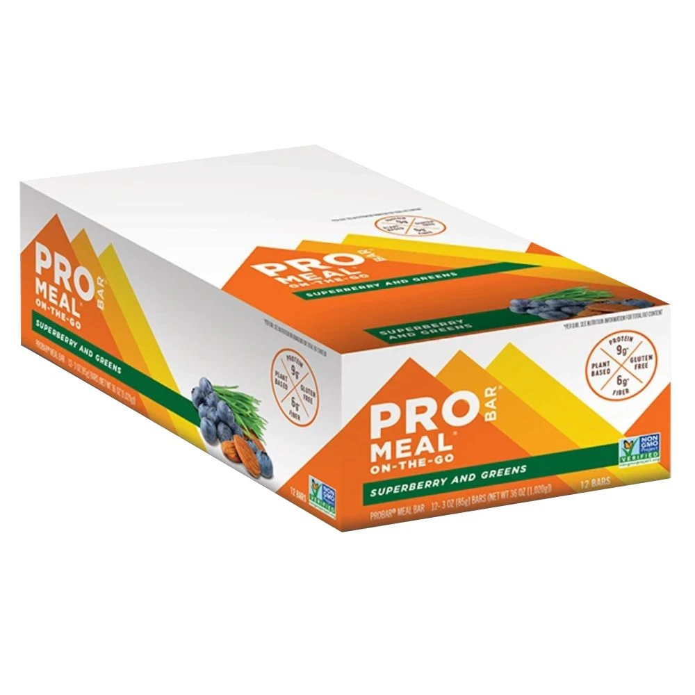 PROBAR Meal Superberry And Greens Bar - 12-Pack